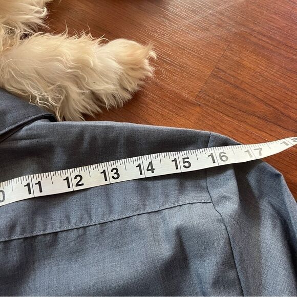 Modern Works Button-Down Long Sleeve Blouse - S - Picture 13 of 13